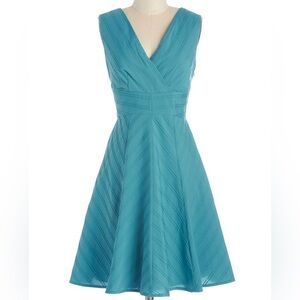 Ivy + Blu Aqua Teal Dress in Vintage Cut ModCloth 2